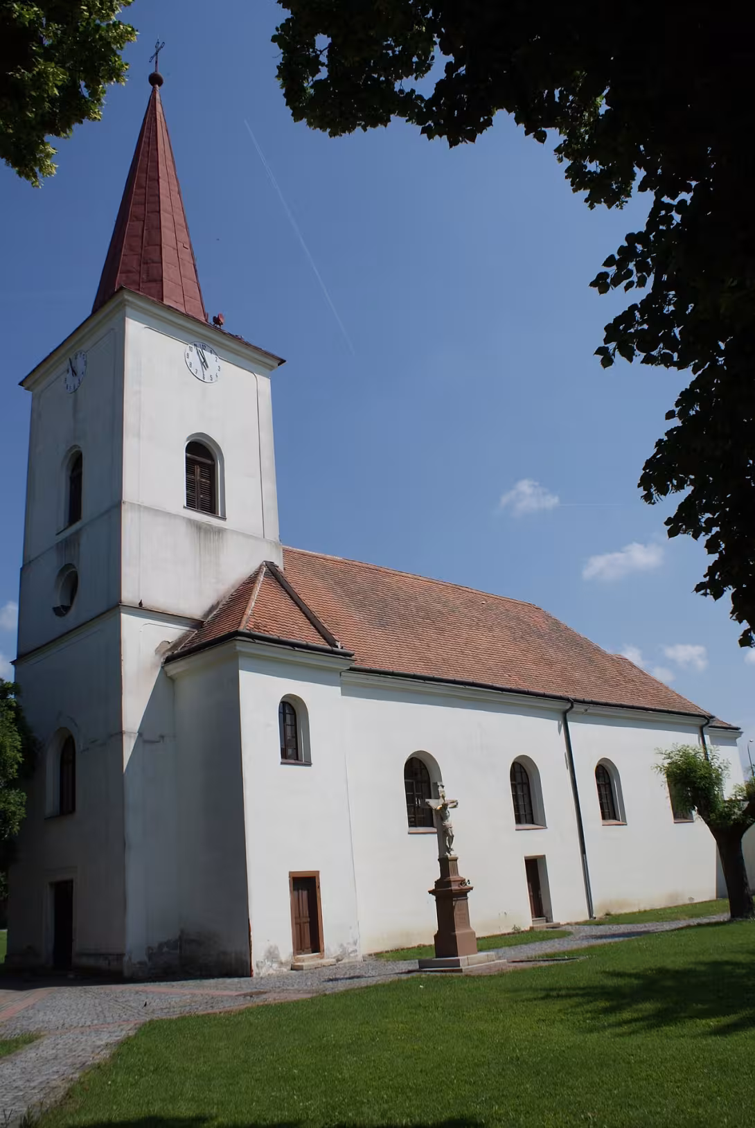 Heutige Ansicht – Kostel svatého Jana Křtitele (Rakvice)