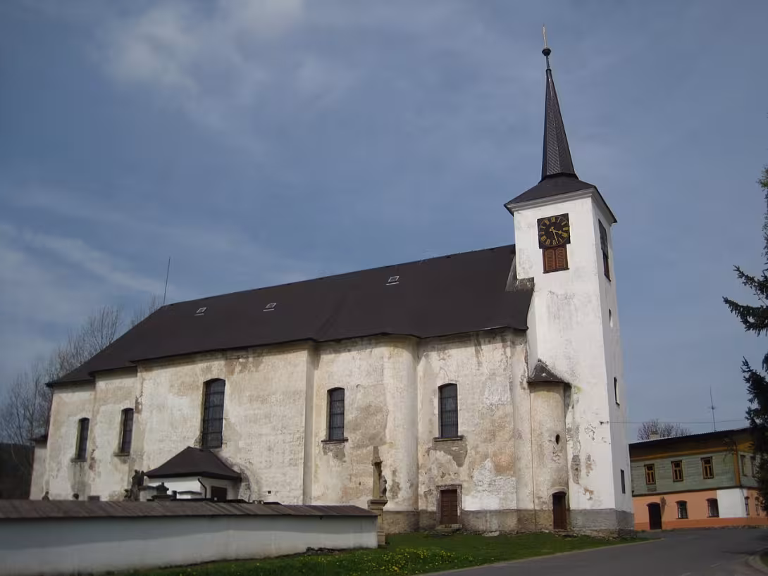 Heutige Ansicht – Kostel svatého Jana Křtitele (Orlické Záhoří)