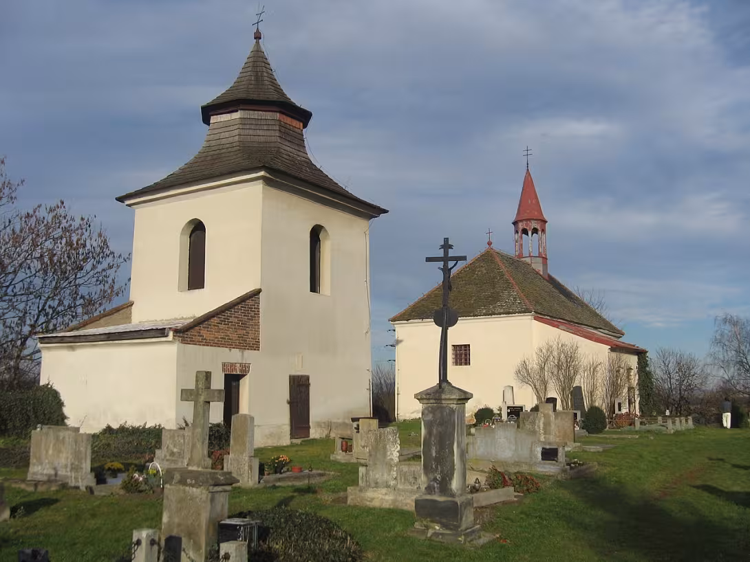 Dnešní pohled – Kostel svatého Jana Křtitele (Skupice)