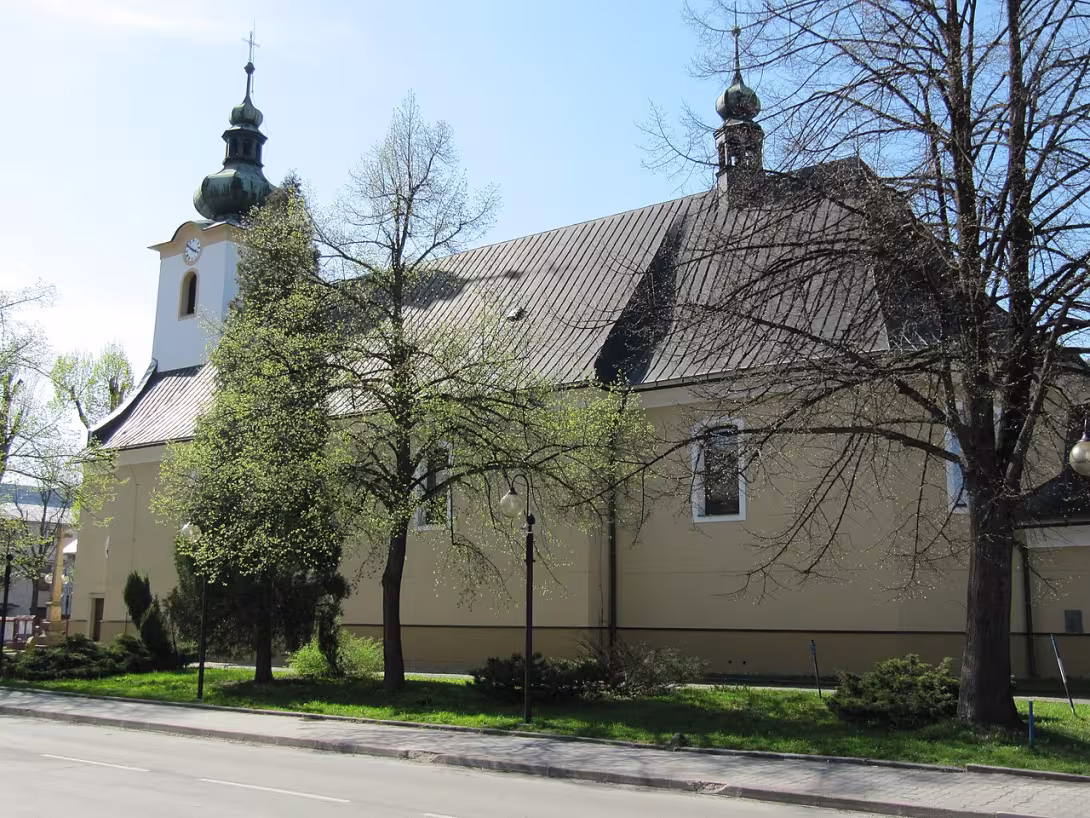 Dzisiejszy widok – Kostel svatého Jana Křtitele (Nový Hrozenkov)