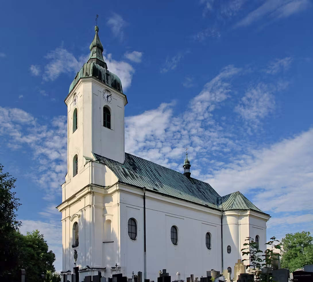 Dzisiejszy widok – Kostel svatého Jana Křtitele (Dolní Lutyně)
