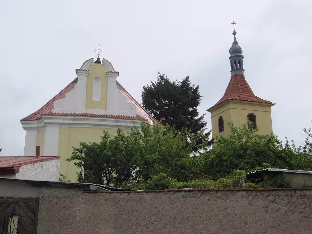 Dnešní pohled – Kostel svatého Jana Křtitele (Kostelec nad Černými lesy)