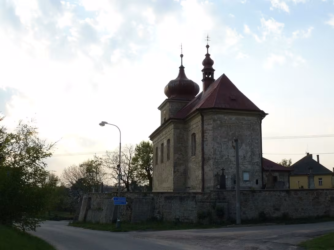 Dnešní pohled – Kostel svatého Jiljí (Markvartice)