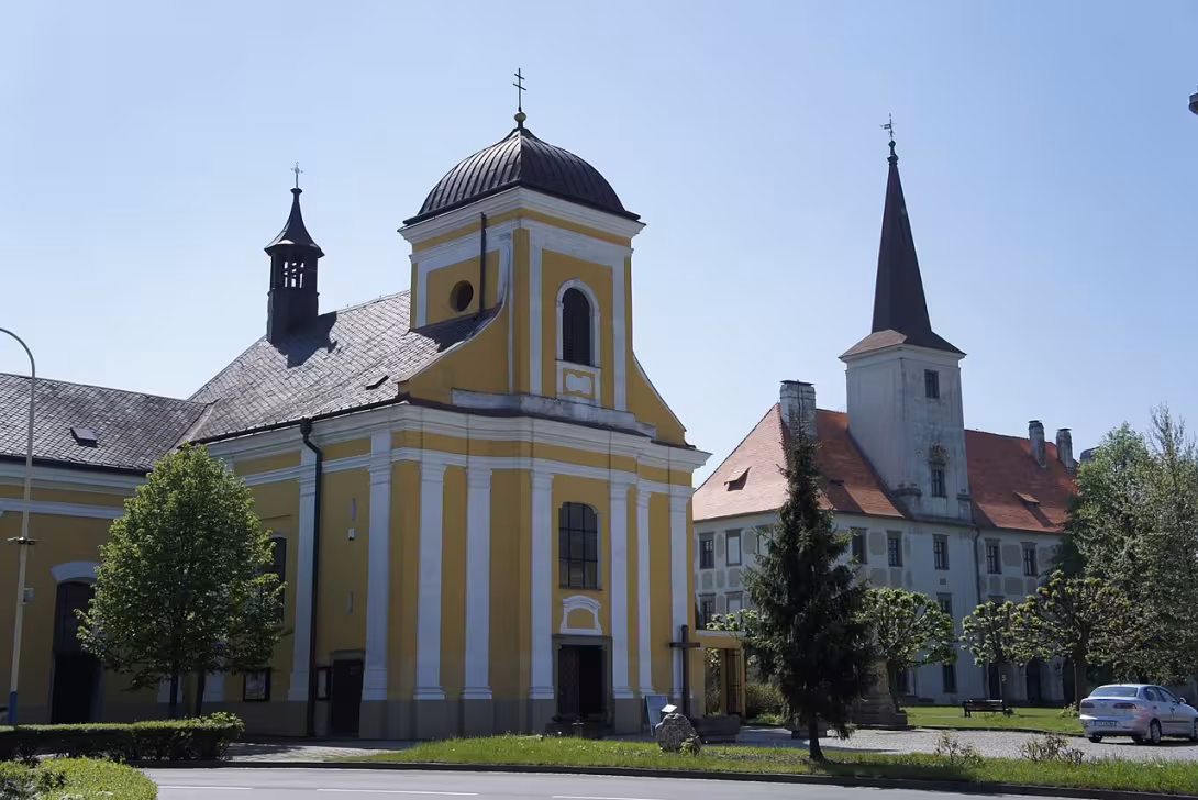 Dnešní pohled – Kostel svatého Jiljí (Chropyně)