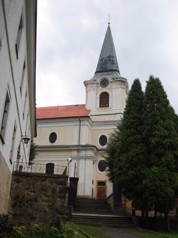 Dnešný pohľad – Kostel svatého Jiří (Starý Jiříkov)