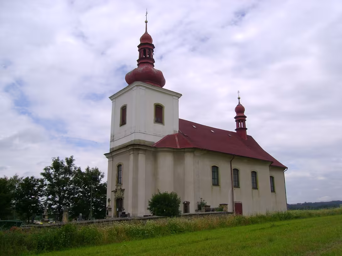Dzisiejszy widok – Kostel svatého Jiří (Javornice)