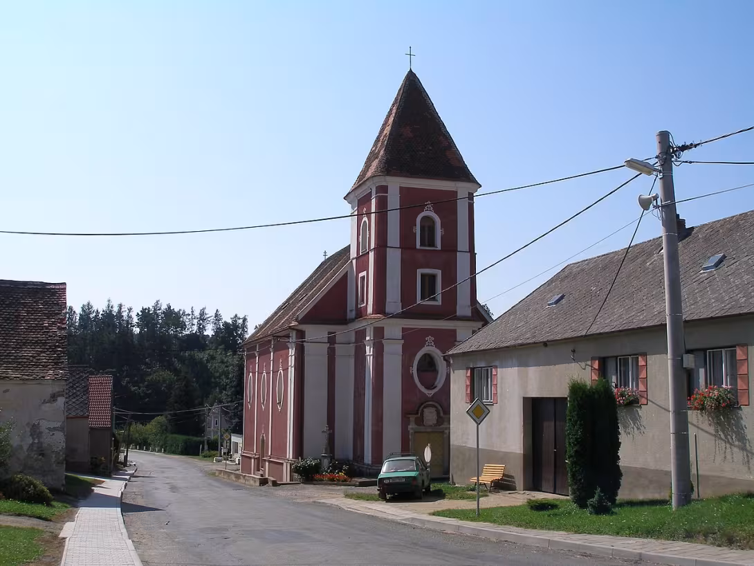 Dzisiejszy widok – Kostel svatého Jiří (Lubnice)