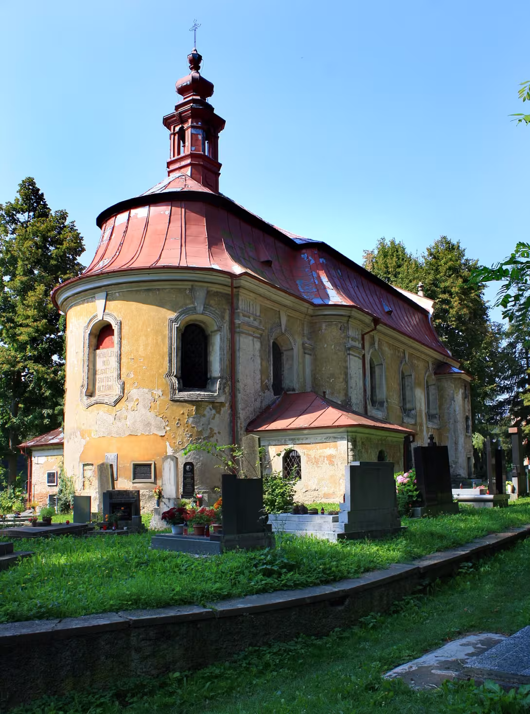 Dnešní pohled – Kostel svatého Jiří (Krnsko)