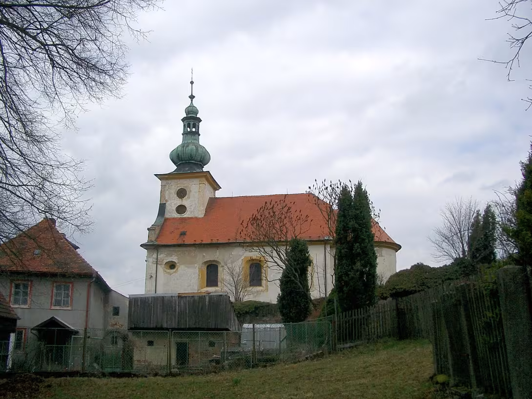 Dnešní pohled – Kostel svatého Jiří a svatého Jiljí