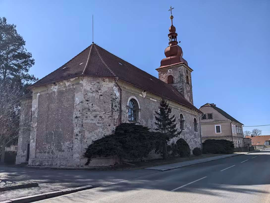 Heutige Ansicht – Kostel svatého Josefa (Horní Vlčkovice)