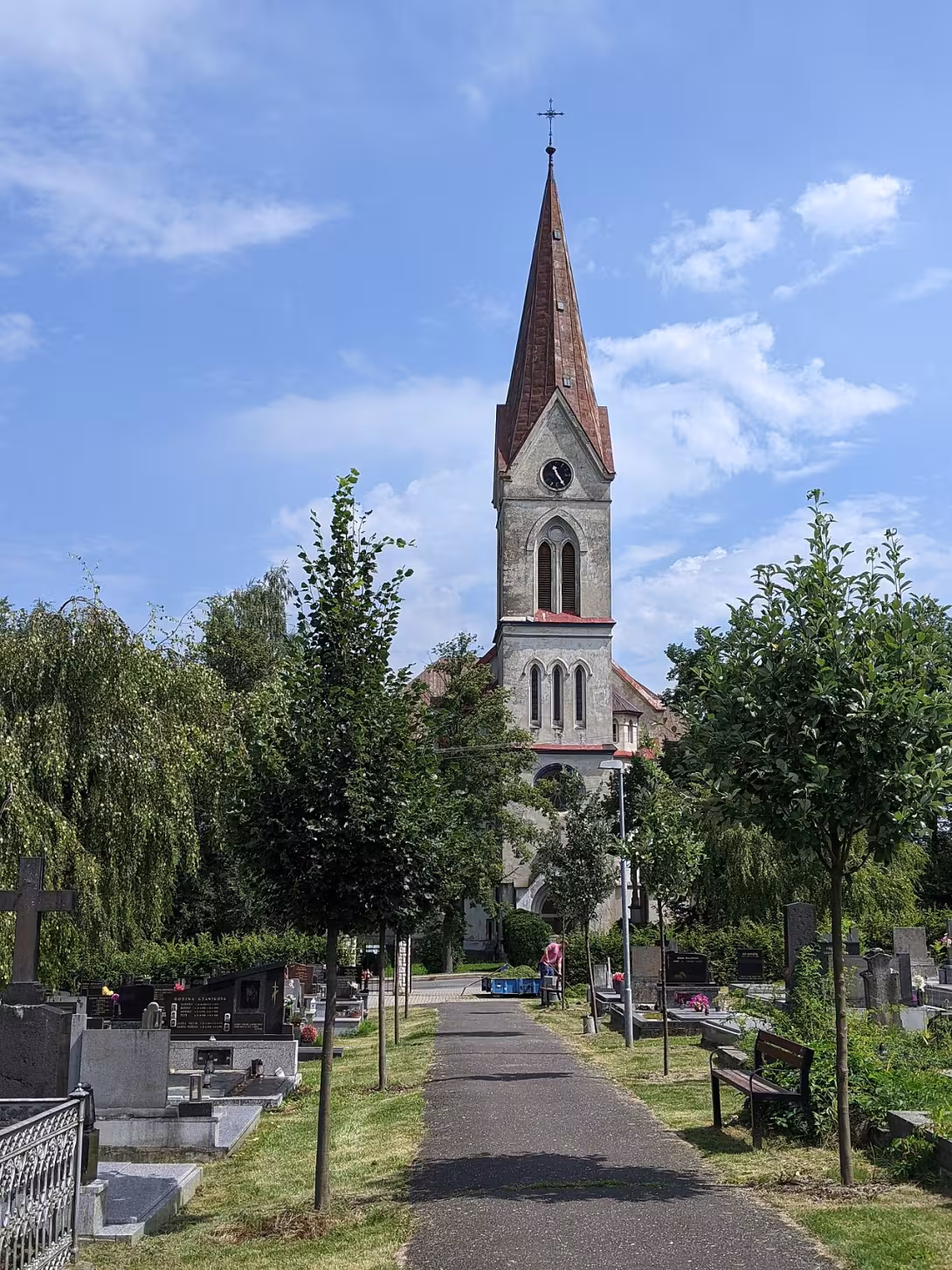 Today's view – Kostel svatého Josefa (Janovice)