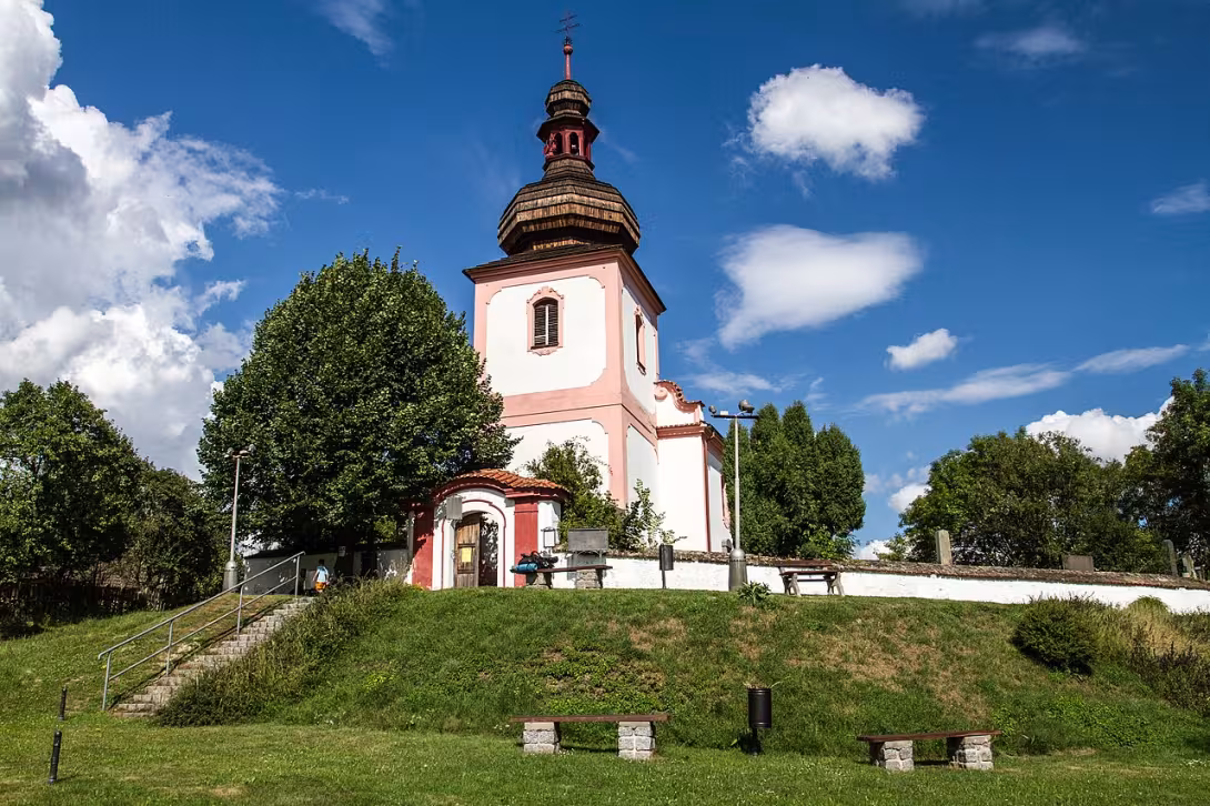 Dnešný pohľad – Kostel svatého Klementa (Lštění)