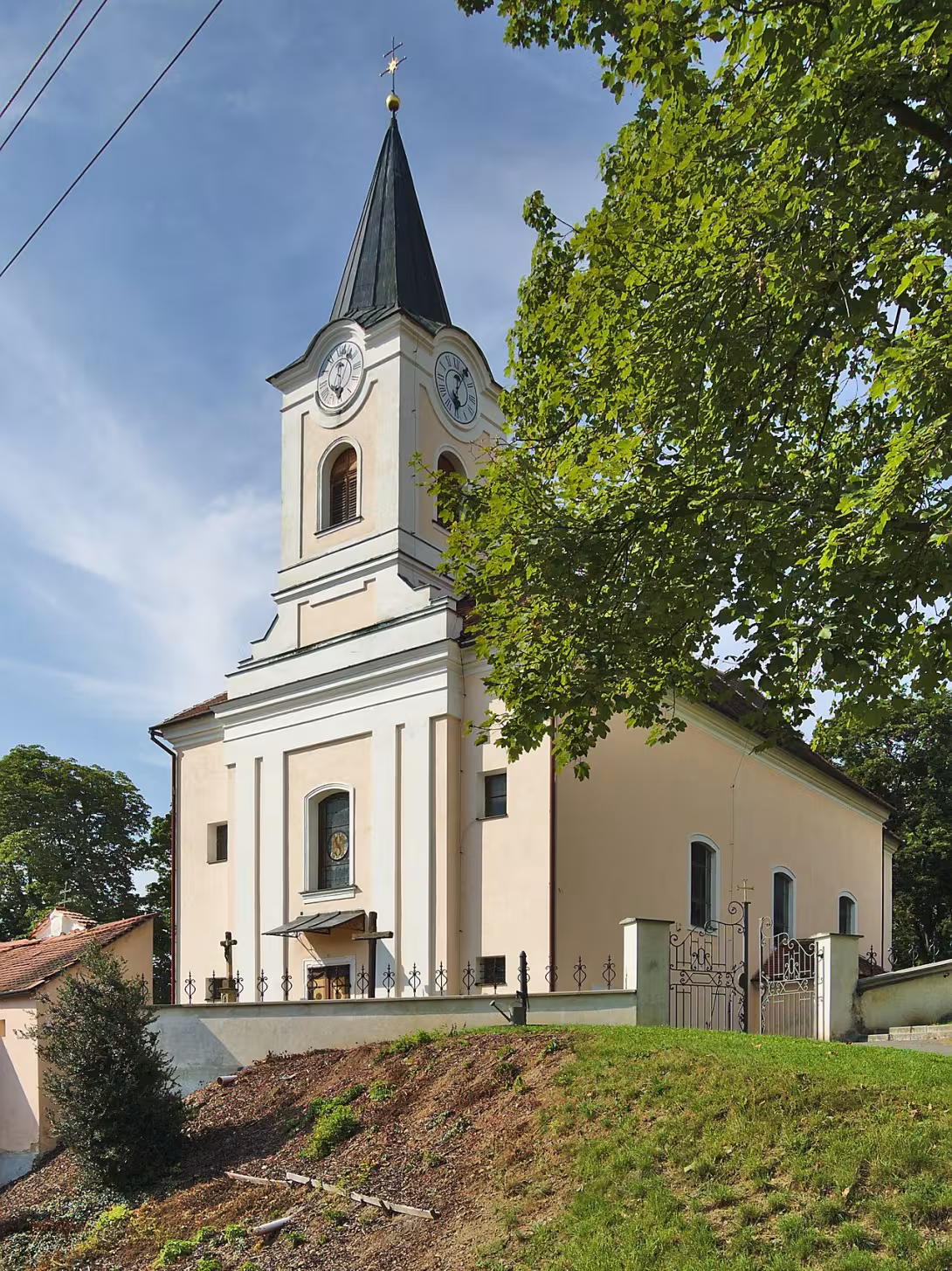 Dnešní pohled – Kostel svatého Marka (Knínice)