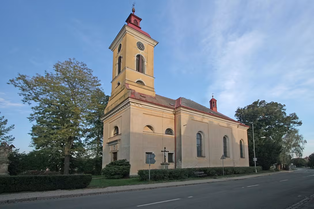Dnešní pohled – Kostel svatého Marka Evangelisty