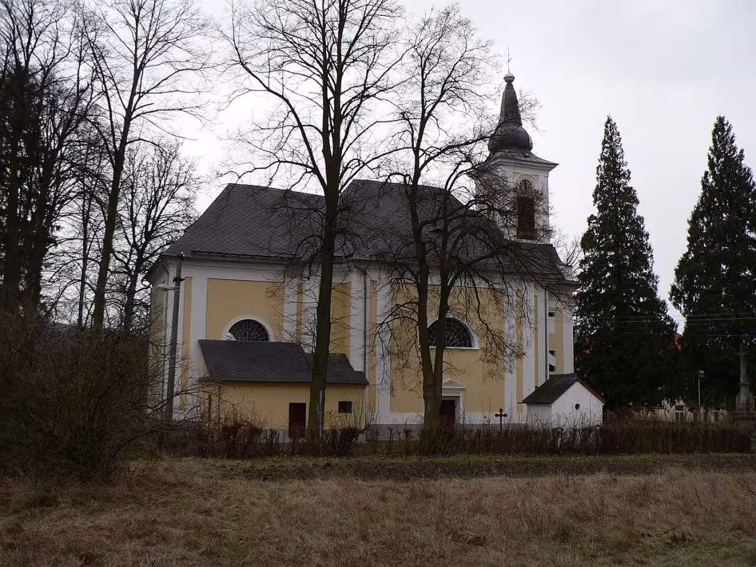 Dzisiejszy widok – Kostel svatého Martina (Rohle)