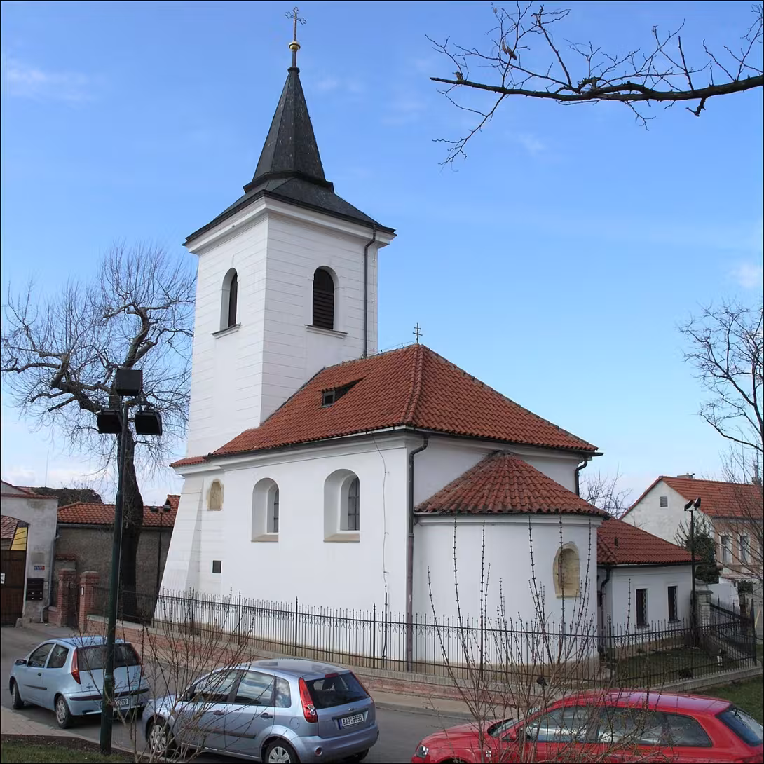 Dnešní pohled – Kostel svatého Martina (Řepy)