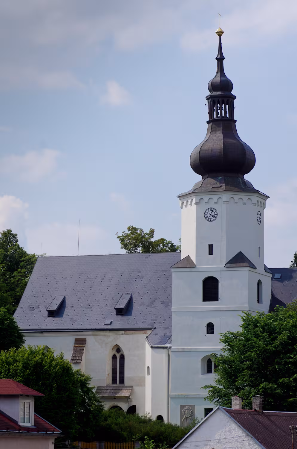 Dnešní pohled – Kostel svatého Martina (Jindřichovice)