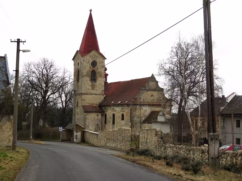 Heutige Ansicht – Kostel svatého Martina (Robeč)