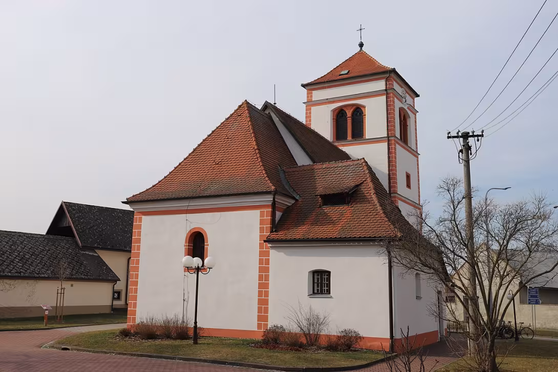 Dnešní pohled – Kostel svatého Martina (Tlumačov)