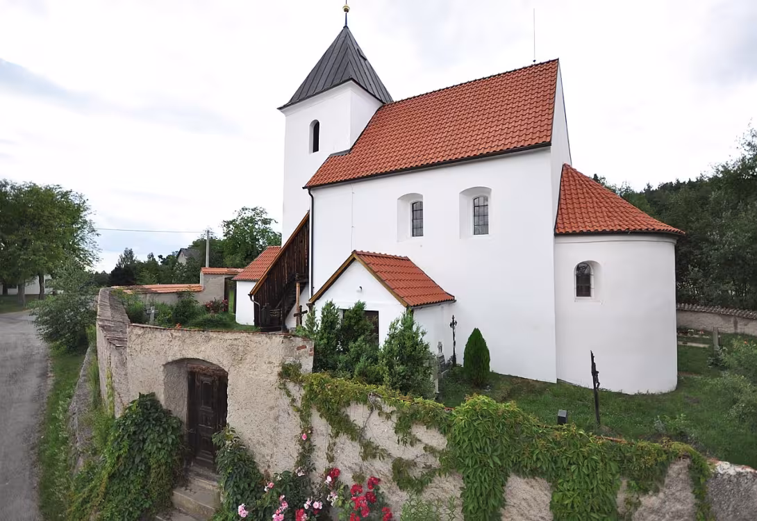 Dnešní pohled – Kostel svatého Martina v Tožici