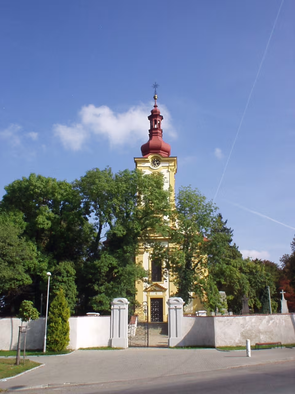 Dzisiejszy widok – Kostel svatého Martina z Tours (Líbeznice)