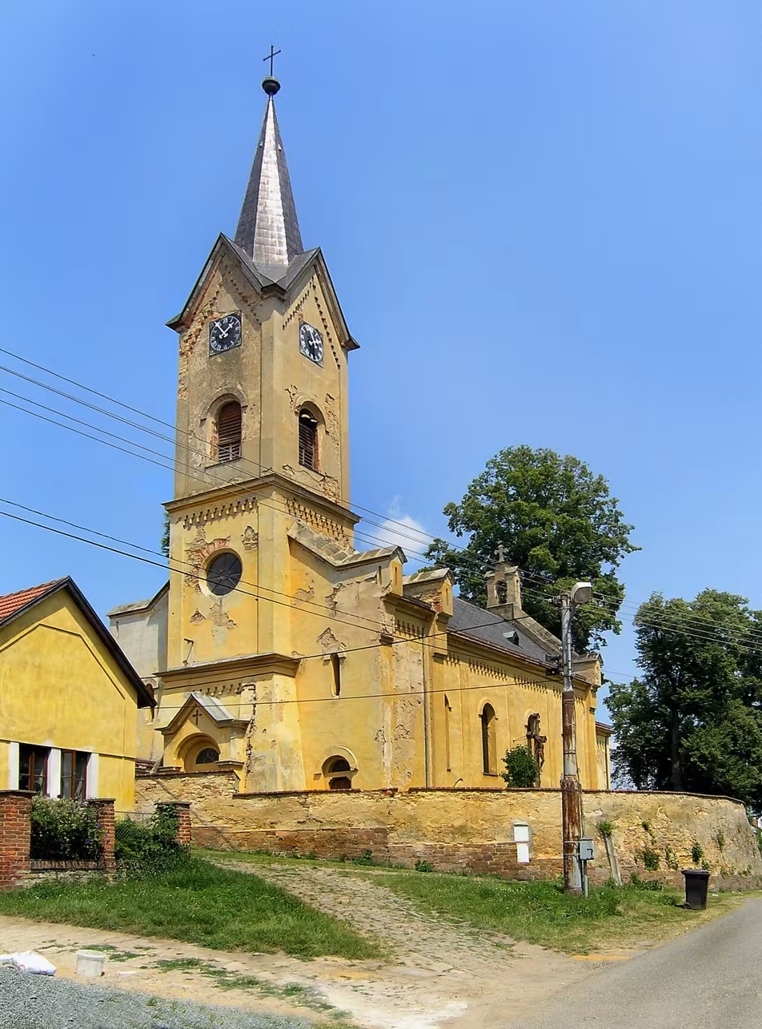 Today's view – Kostel svatého Matouše (Malotice)