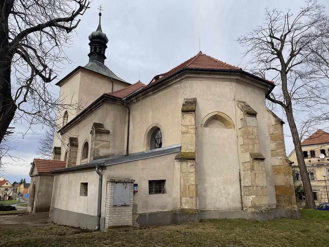 Today's view – Kostel svatého Matouše (Křešice)