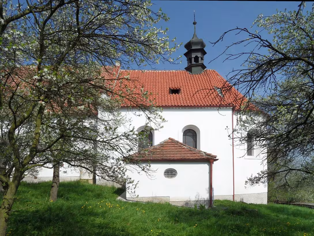 Heutige Ansicht – Kostel svatého Matouše (Třebonín)