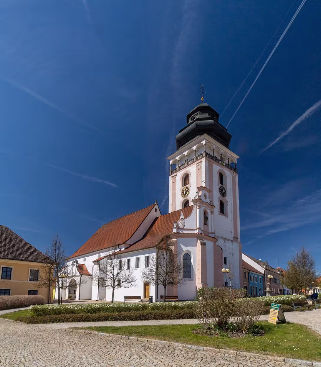 Dnešní pohled – Kostel svatého Matěje v Bechyni