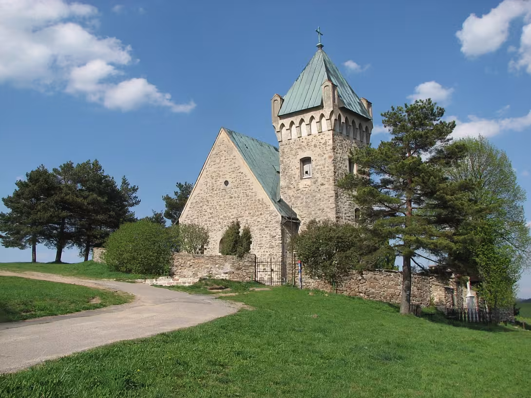 Heutige Ansicht – Kostel svatého Michaela archanděla (Vítochov)