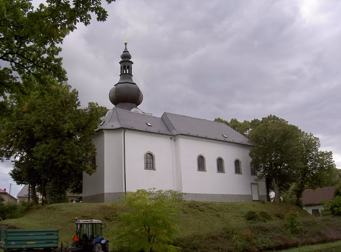 Heutige Ansicht – Kostel svatého Michaela archanděla (Dubeč)