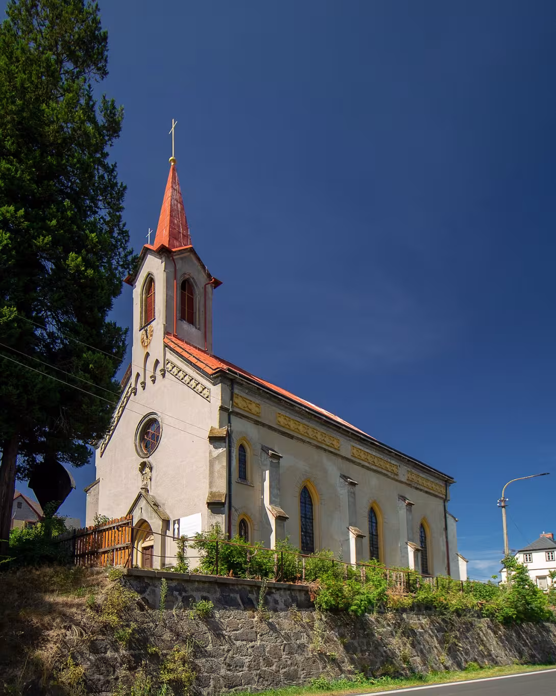 Today's view – Kostel svatého Michaela archanděla (Dolní Poustevna)