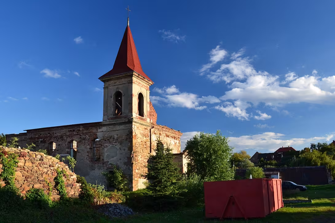 Heutige Ansicht – Kostel svatého Michaela archanděla (Všestudy)