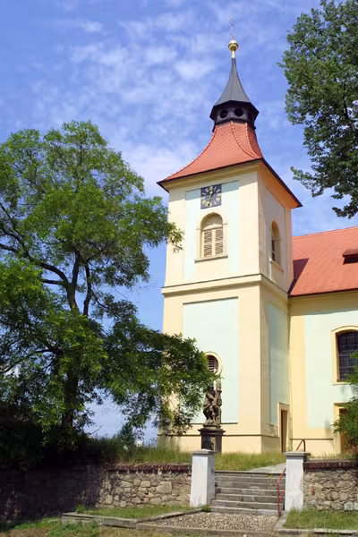 Heutige Ansicht – Kostel svatého Mikuláše (Merklín)