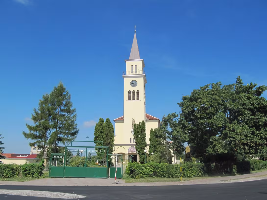 Dnešní pohled – Kostel svatého Mikuláše (Tvrdonice)