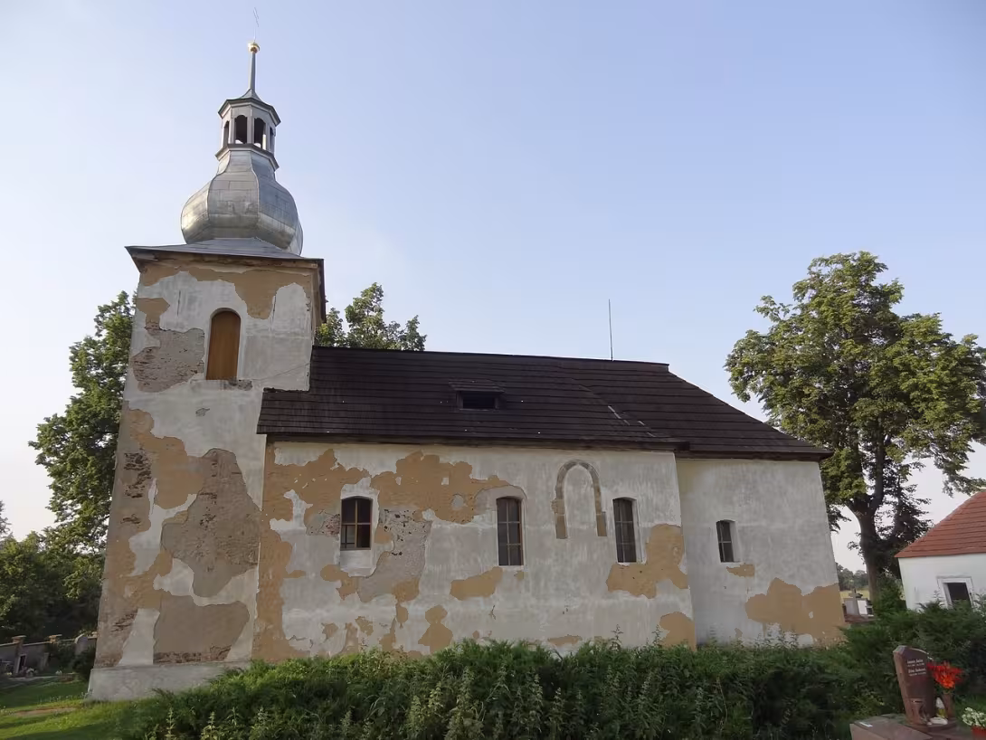 Dnešní pohled – Kostel svatého Mikuláše (Žlutice)