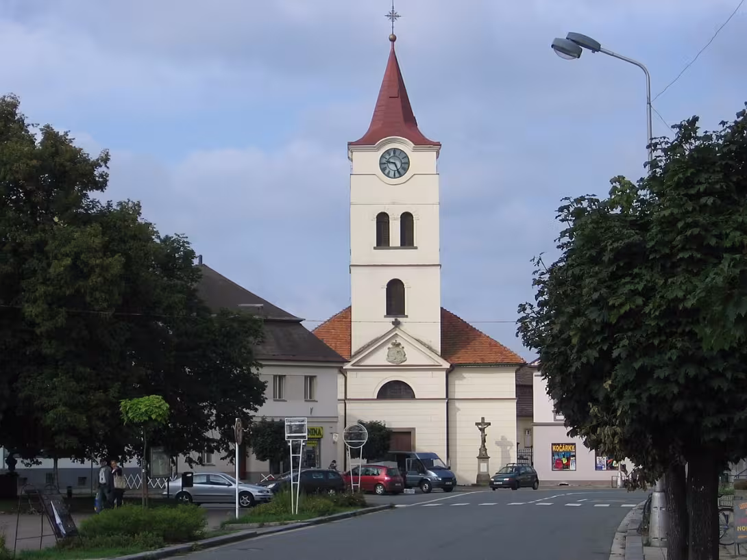 Dnešný pohľad – Kostel svatého Mikuláše (Týniště nad Orlicí)