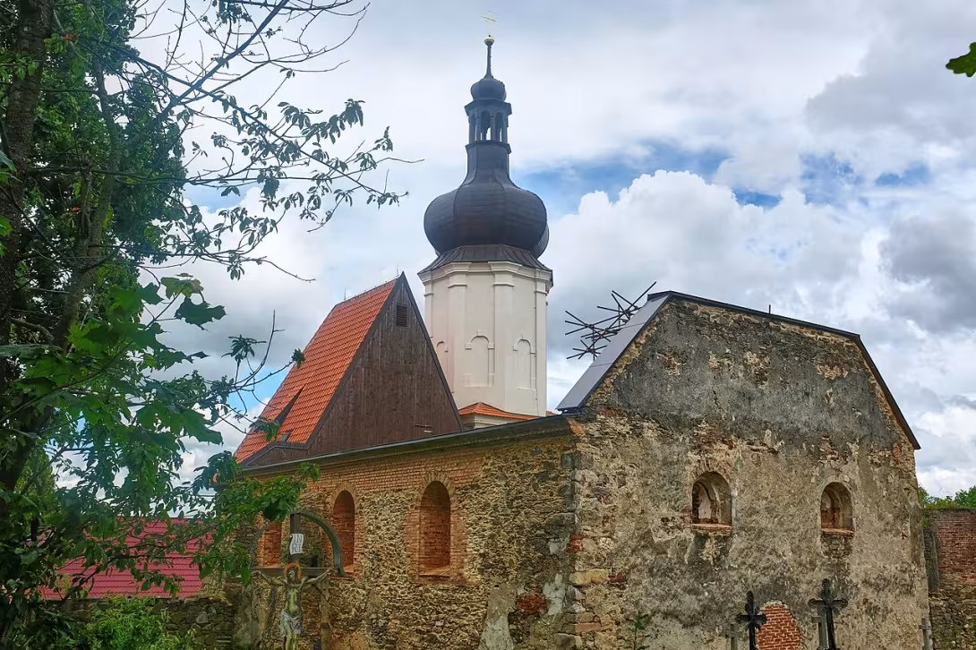Dnešní pohled – Kostel svatého Mikuláše (Šitboř)
