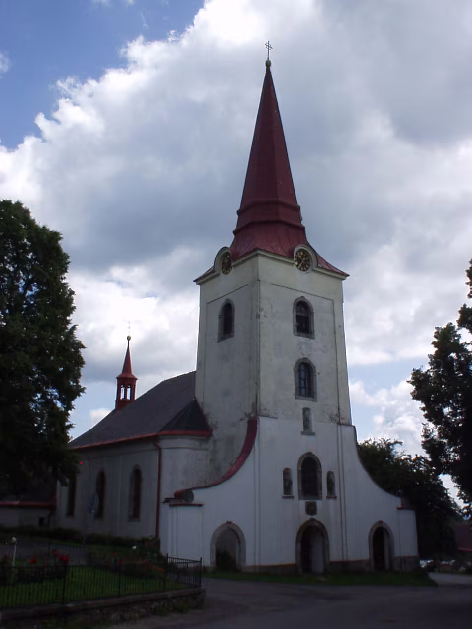 Dnešní pohled – Kostel svatého Mikuláše (Světlá pod Ještědem)