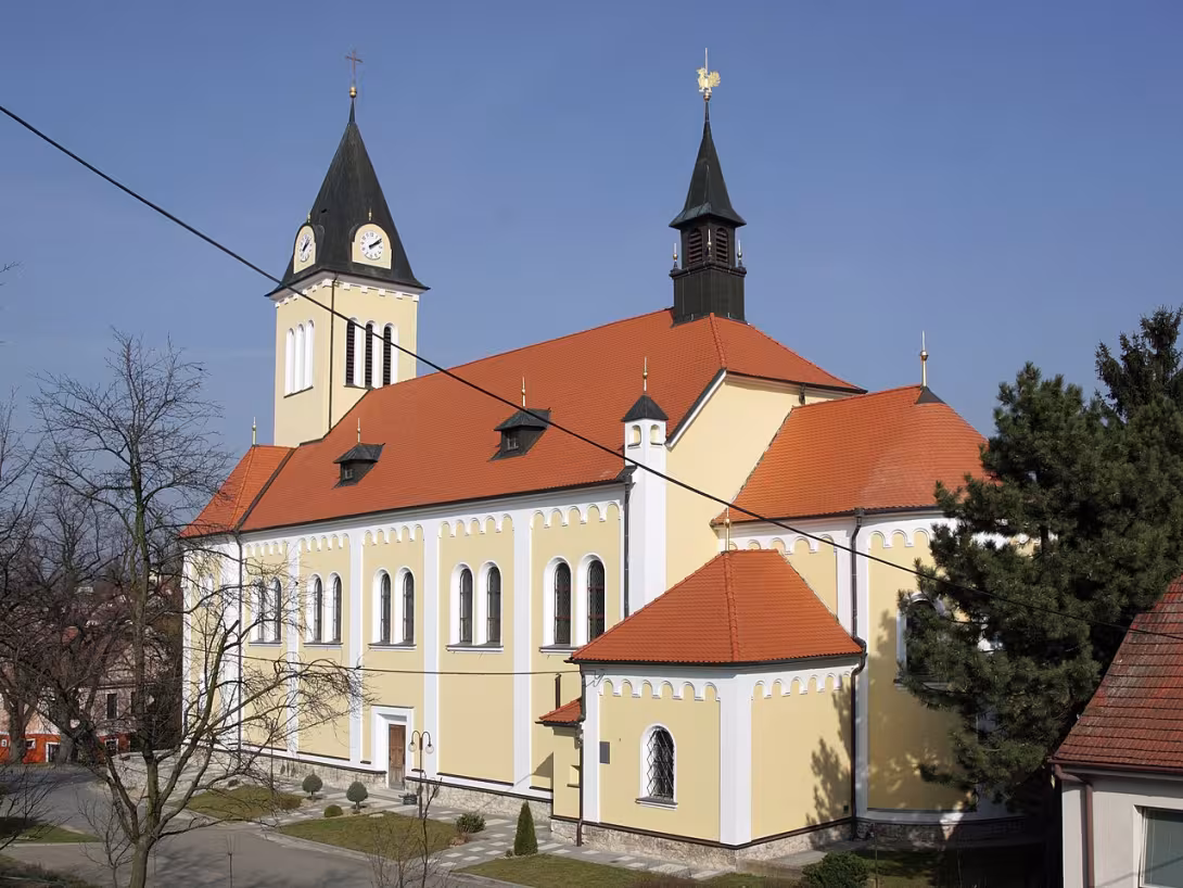 Dnešní pohled – Kostel svatého Mikuláše (Šitbořice)
