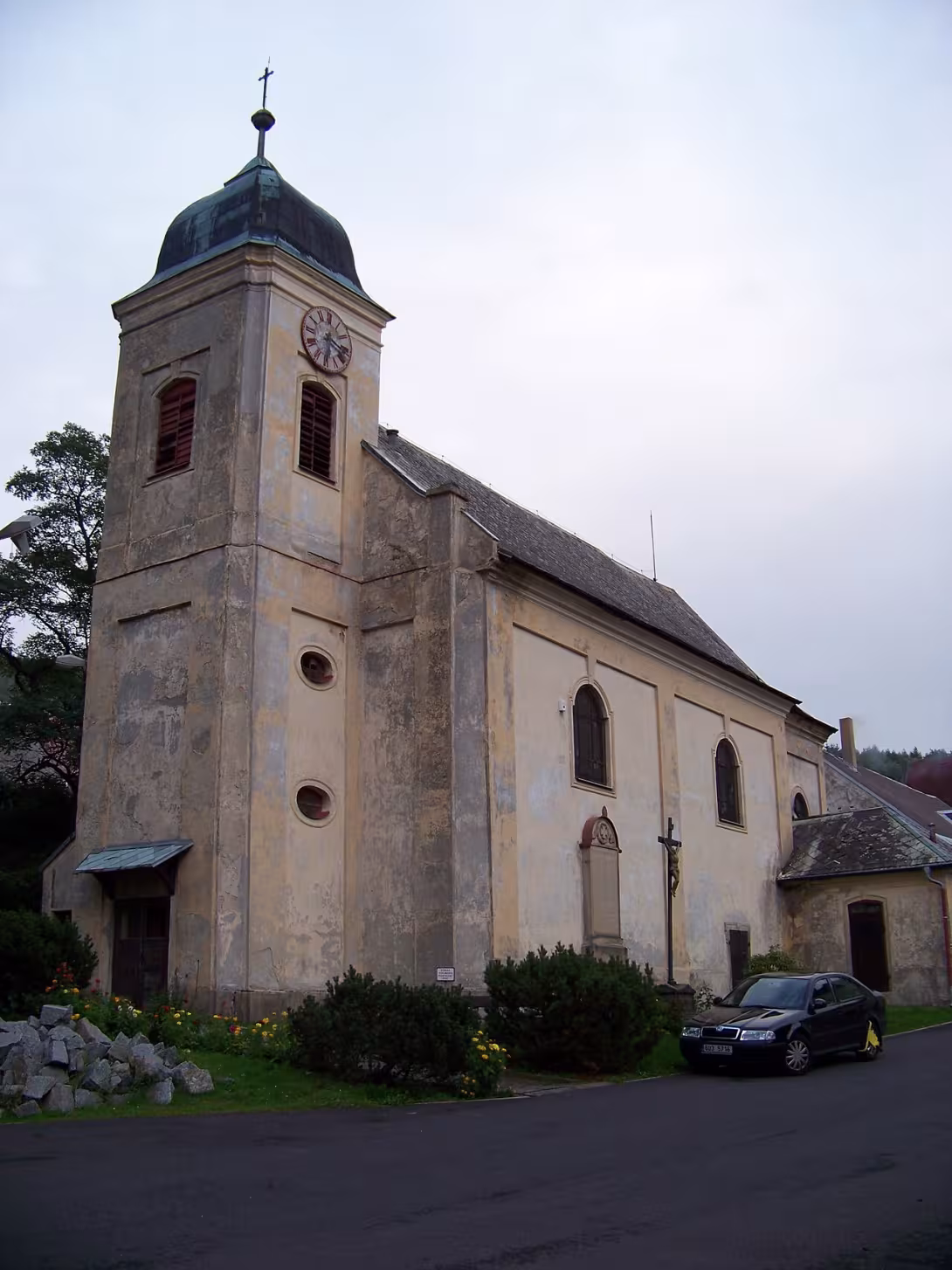 Dnešní pohled – Kostel svatého Mikuláše (Mikulov)