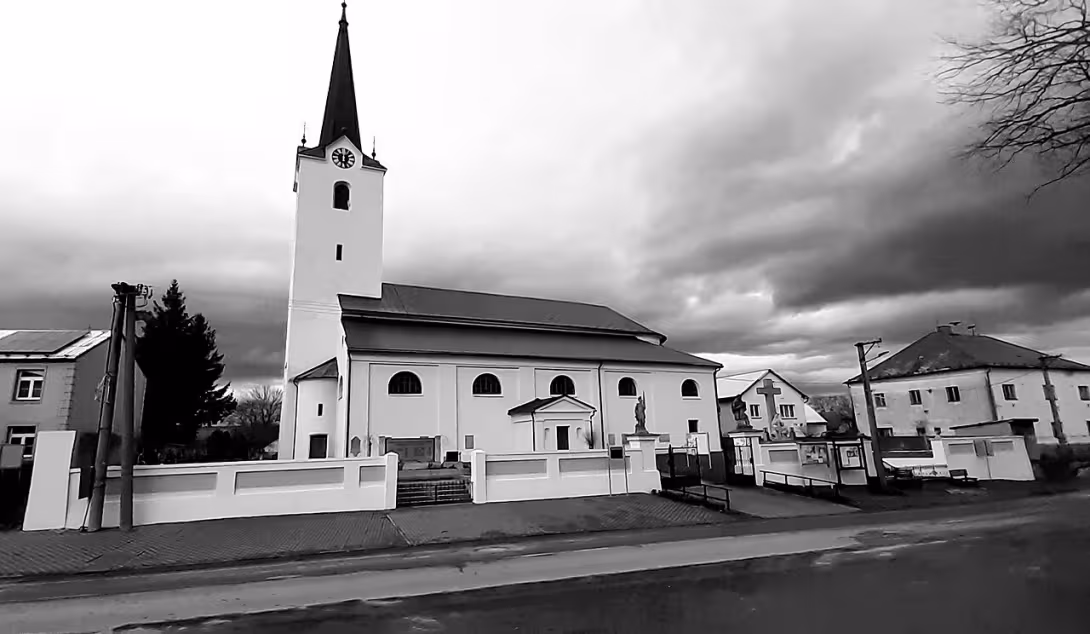 Dnešní pohled – Kostel svatého Mikuláše (Jindřichov)