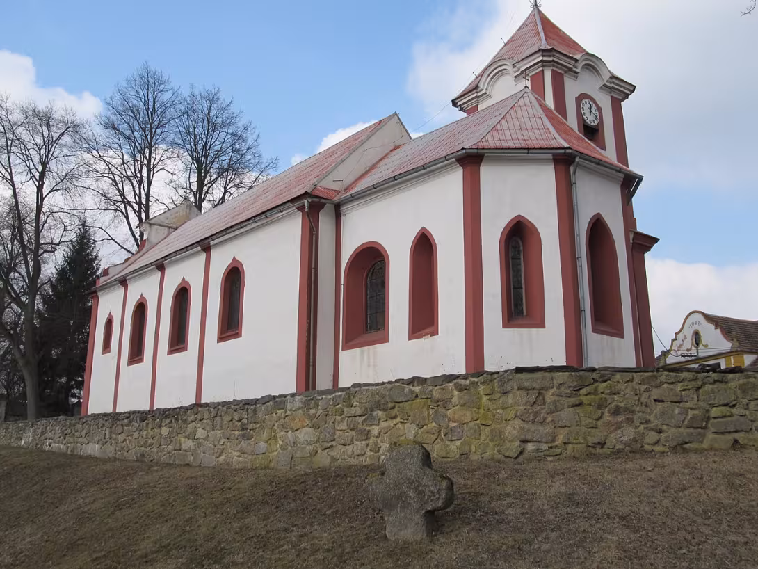 Dzisiejszy widok – Kostel svatého Mikuláše (Prostiboř)