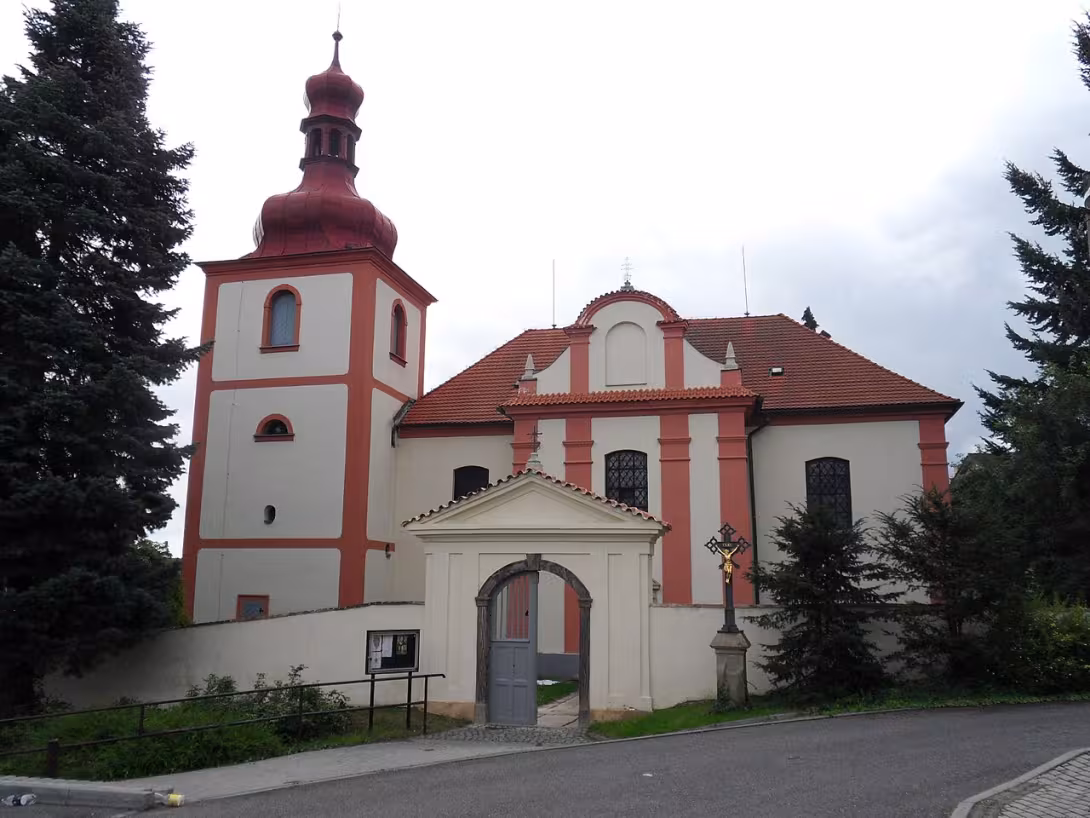 Dnešní pohled – Kostel svatého Mikuláše (Zbiroh)