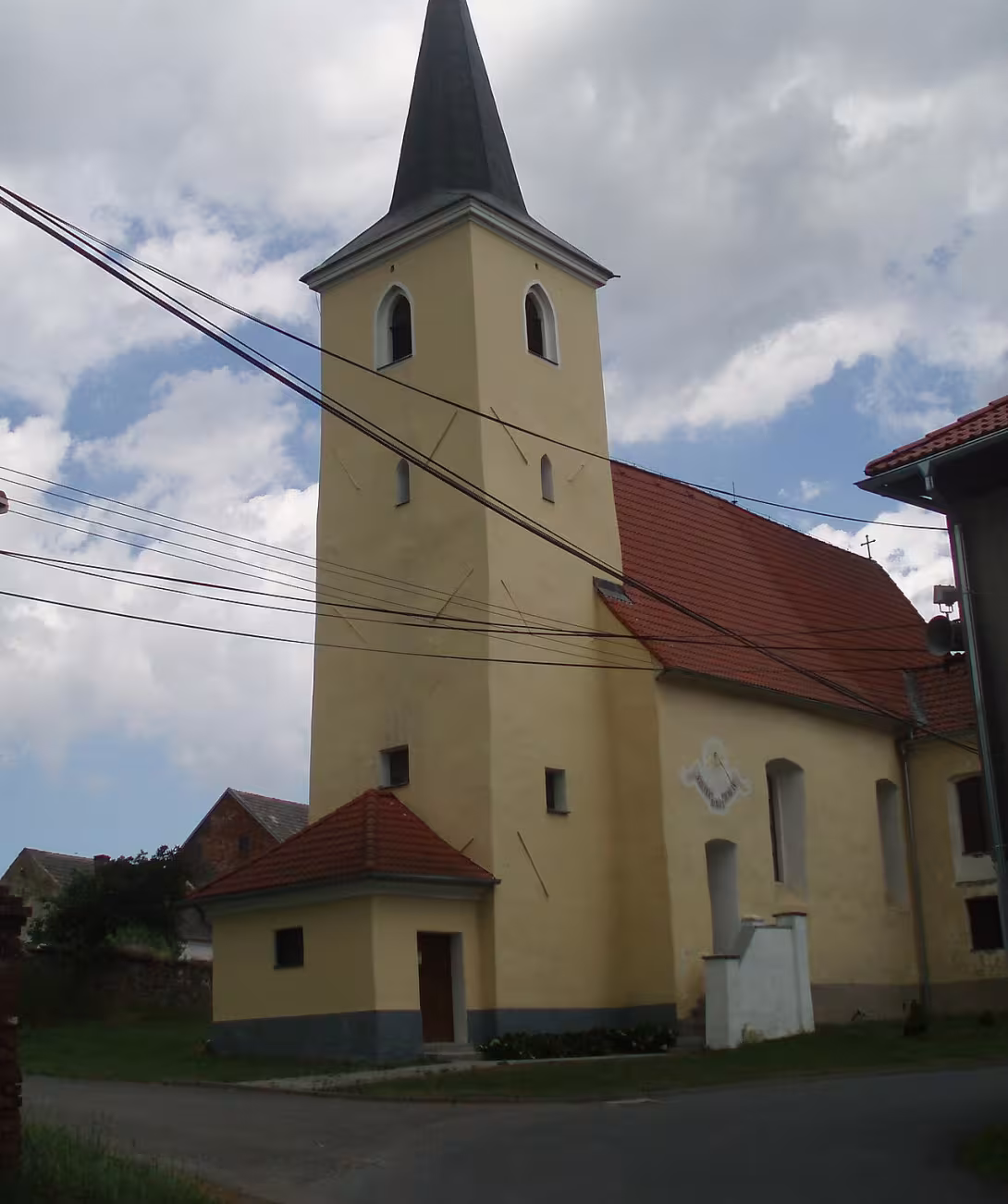 Dnešní pohled – Kostel svatého Mikuláše (Úboč)