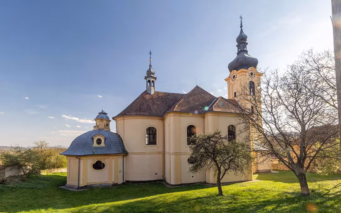 Dzisiejszy widok – Kostel svatého Mikuláše v Třebušíně