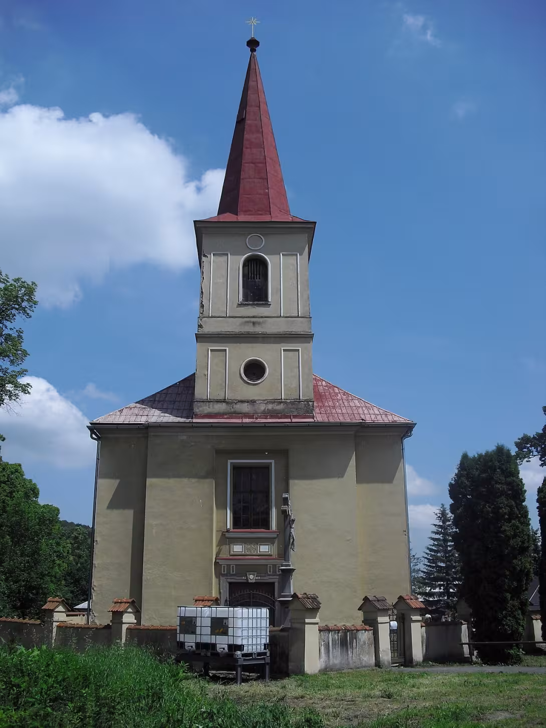 Dnešní pohled – Kostel svatého Mikuláše ve Vlkovicích