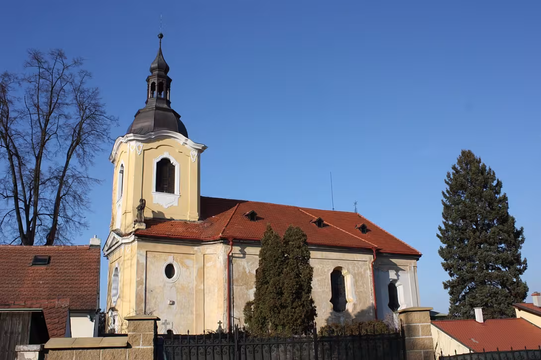 Dnešný pohľad – Kostel svatého Mořice (Řevnice)
