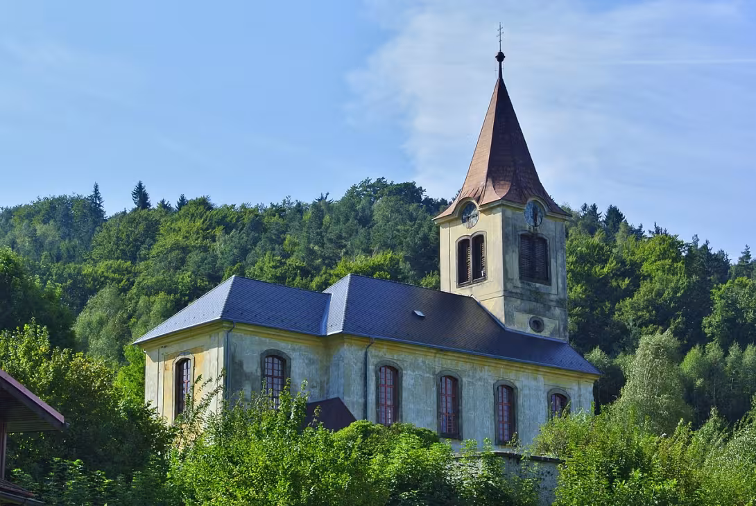 Dnešní pohled – Kostel svatého Pankráce