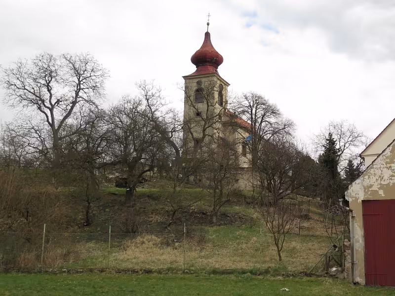 Dnešní pohled – Kostel svatého Petra a Pavla (Soběnice)
